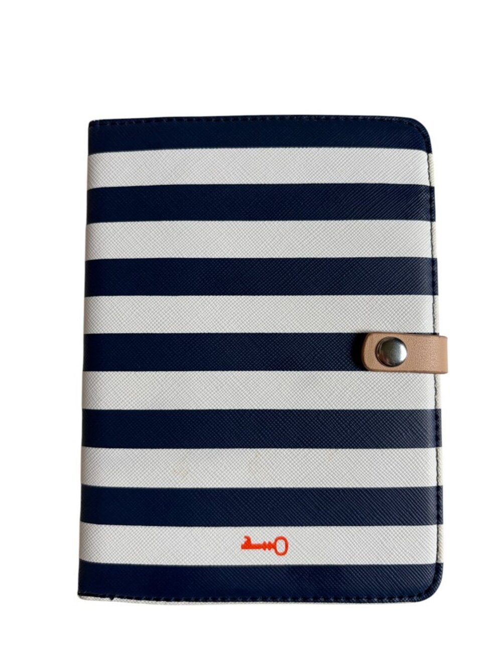 NWOT Keep Collective KEEP It Close Booklet (Navy & White Striped)